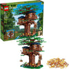 LEGO Ideas Tree House 21318, Model Construction Set for 16 Plus Year Olds with 3 Cabins, Interchangeable Leaves, Minifigures and a Bird Figure