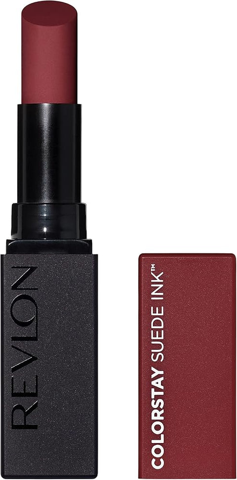 Revlon ColorStay Suede Ink Lipstick, 019 In the Zone, 0.09 oz