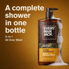 Every Man Jack Mens 3-in-1 All Over Wash for All Skin and Hair Types - Body Wash, Shampoo  - Image 2