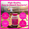 Smartypants Teen Girl Multivitamin Gummies, Omega 3 (DHA/EPA), Vitamin C, D3, B12, Vitamin - Image 4