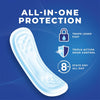 Stayfree Maxi Super Pads Wingless, Period and Leaks, 66 ct - Image 2