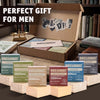 Rinse & Robust Mens Soap Bar Set 6Pcs Natural Handmade Cleansing Bar Soap Set Moisturizing - Image 2
