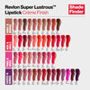 REVLON Lipstick, Super Lustrous Lipstick, Creamy Formula For Soft, Fuller-Looking Lips, Moisturized Feel in Pinks, Love That Pink (435) 0.15 oz