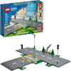LEGO City Road Plates 60304 - Building Toy Set, Featuring Traffic Lights, Trees, Glow in T - Image 2
