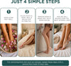 DERMORA Foot Peel Mask | Skin Exfoliating Foot Masks for Dry, Cracked Feet & Callus Remova - Image 2