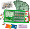 Play Money Set for Kids, 327 Pieces Money Learning Kit with Bills Coins Checks Challenge Cards, Educational Math Toy for Homeschool Pretend Play