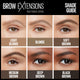 Maybelline Brow Extensions Fiber Pomade Crayon Eyebrow Makeup, Medium Brown, 1 Count