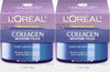 L'Oreal Paris Skincare Collagen Face Moisturizer, Day and Night Cream, Anti-Aging Face, Neck and Chest Cream to smooth skin and reduce wrinkles, 1.7 oz Pack of 2