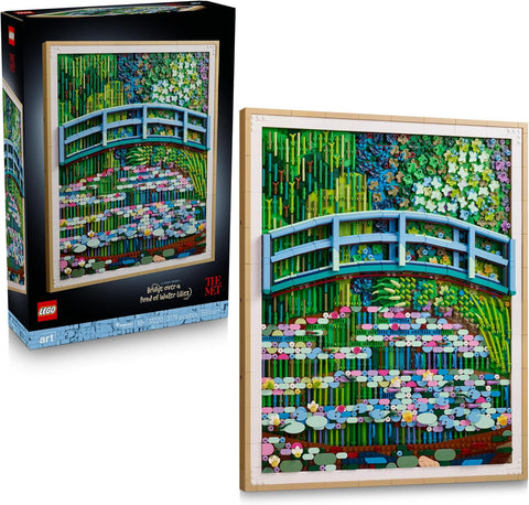 LEGO Art Claude Monet – Bridge Over a Pond of Water Lilies 31220
