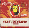 Dr. Squatch All Natural Men's Soap Bar Marvel Stark Cleanse Ironman Limted Edition with Zero Grit Blazing-Star 5oz with Natural Oils - Personal Care