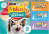 Friskies Purina Tasty Treasures Cat Food, Prime Filets Variety, (12) 5.5 oz - Image 1