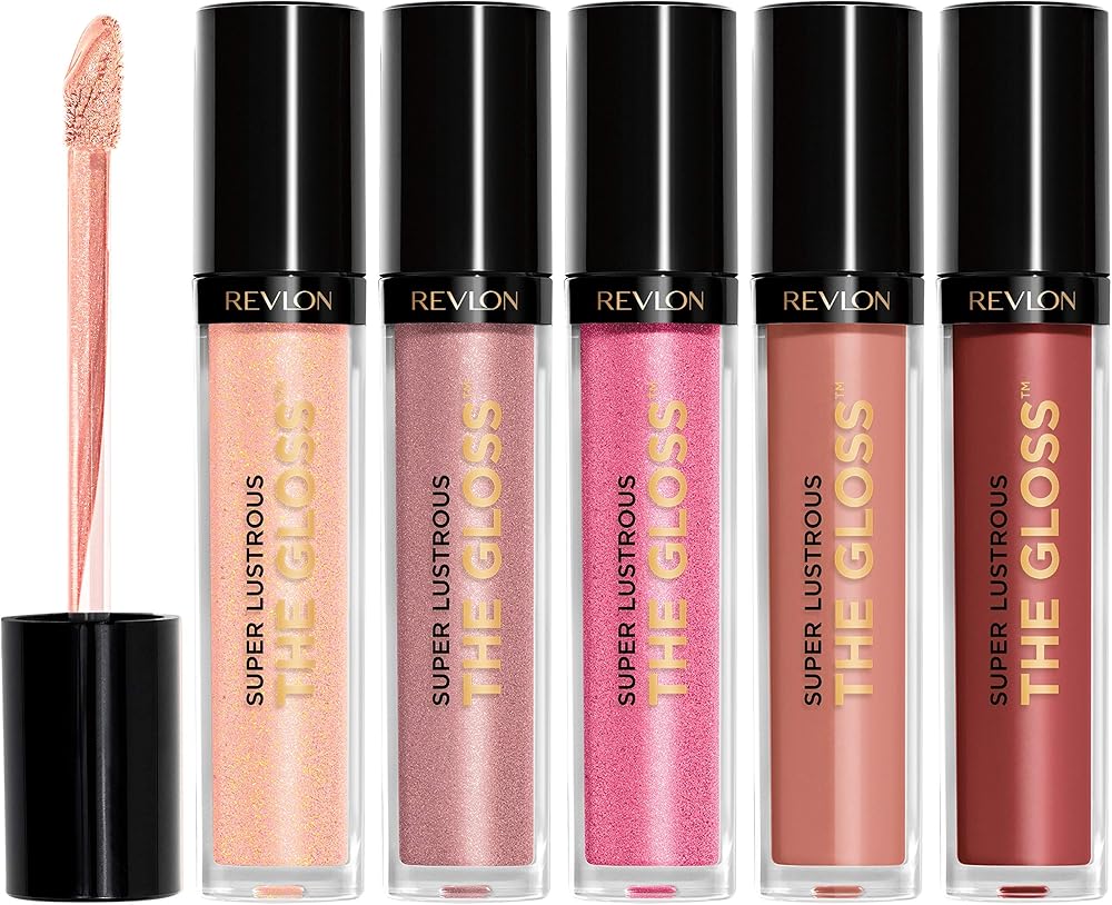 BIGTOPDEALSUSA Lipstick Gift Set, 3 Piece High Shine Lip Pack, Revlon Satin Ink 038 Citrine Queen, Satin Ink 011 Own It, Revlon Lipstick 017 Love Is On, Three Different Shades