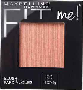 Maybelline New York Fit Me Blush, Mauve, 0.16 Ounce