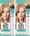 L'Oreal Paris Magic Root Rescue 10 Minute Root Hair Coloring Kit, Permanent Hair Color with Quick Precision Applicator, 100% Gray Coverage, 8G Medium Golden Blonde, 2 count