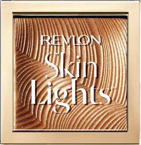 Revlon Skinlights Prismatic Powder Bronzer, Translucent-to-Buildable Coverage, 110 Sunlit Glow, 0.31 oz (Pack of 1)