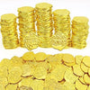 150Pcs Pirate Coins,Pirate Treasure,Plastic Treasure Coin for Pirate Party