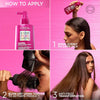 L'Oreal Paris Sulfate Free Iron Sleek Coat, Anti-Frizz Hair Treatment Spray with Heat Prot - Image 5