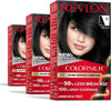 Revlon ColorSilk with Bond Repair Hair Color, 11 Soft Black, 3pk - Image 1