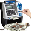 ATM Piggy Bank for Kids and Adults, Electronic Coin Bank, Mini ATM Machine