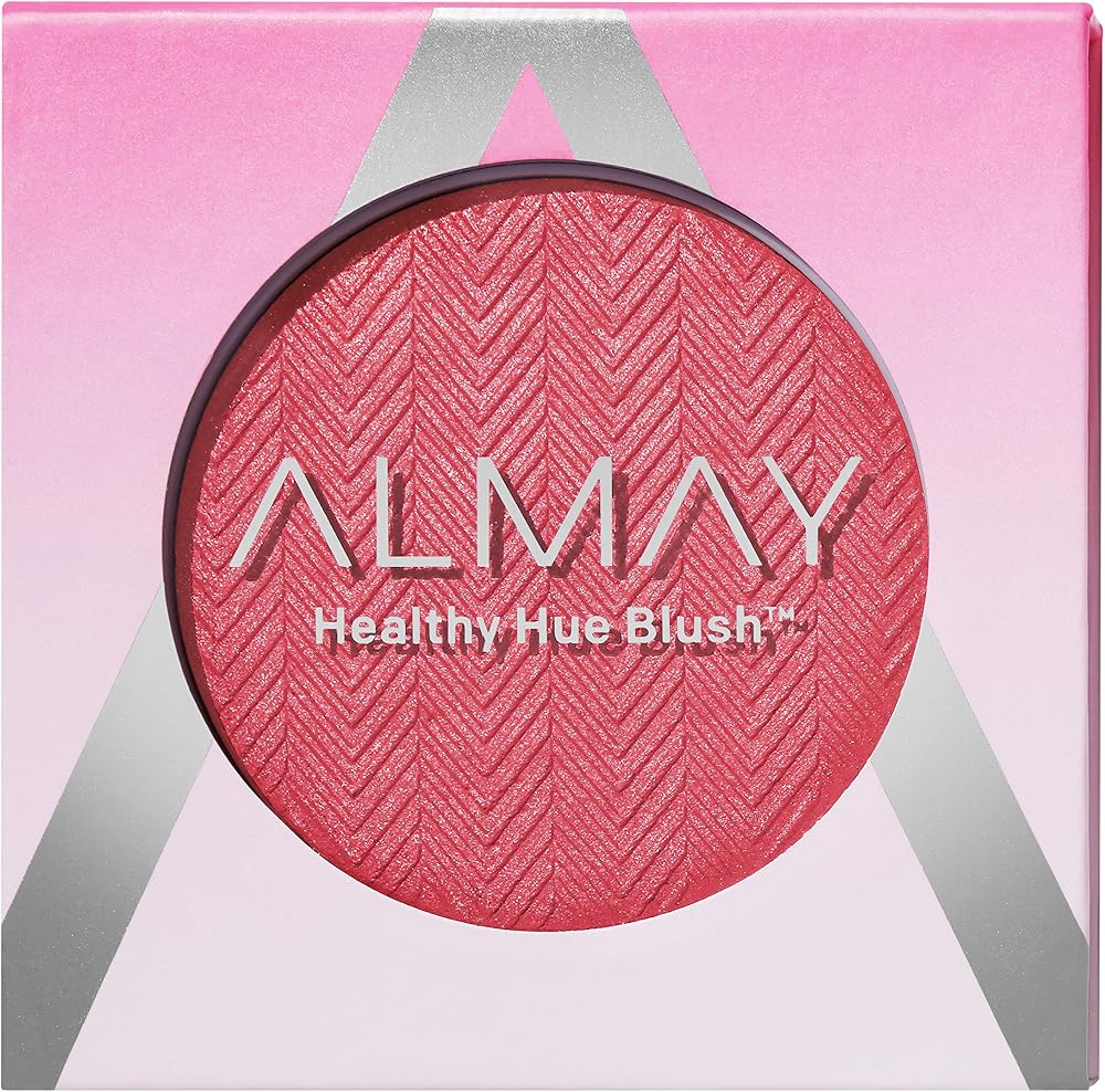 Almay Blush, Face Makeup, High Pigment Powder, Healthy Hue, Hypoallergenic, 400 Wild Berry, 0.32 Oz