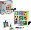 LEGO | Disney 100 Years Disney Animated Figures Wall Decoration Craft Set with 72 Mosaic Designs for Crafts and Exclusive Mickey Mouse Figure, Buildable Toys for Kids, Gift Idea 43221