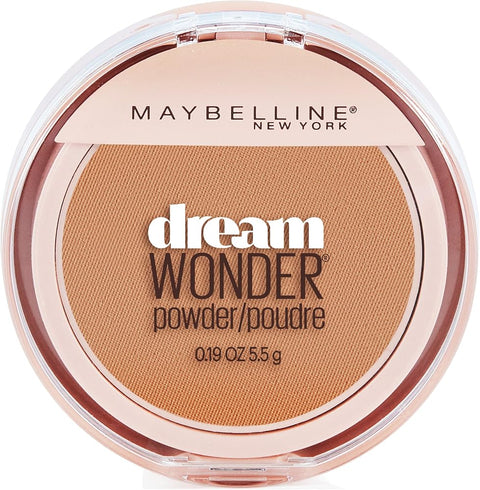 Maybelline New York Dream Wonder Powder Makeup, Honey Beige, 0.19 oz.