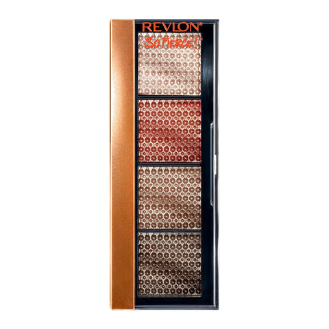 Revlon So Fierce Prismatic Eyeshadow Palette, Eye Makeup, Ultra Creamy Pigmented - 965 Tantrum (0.21 Oz)