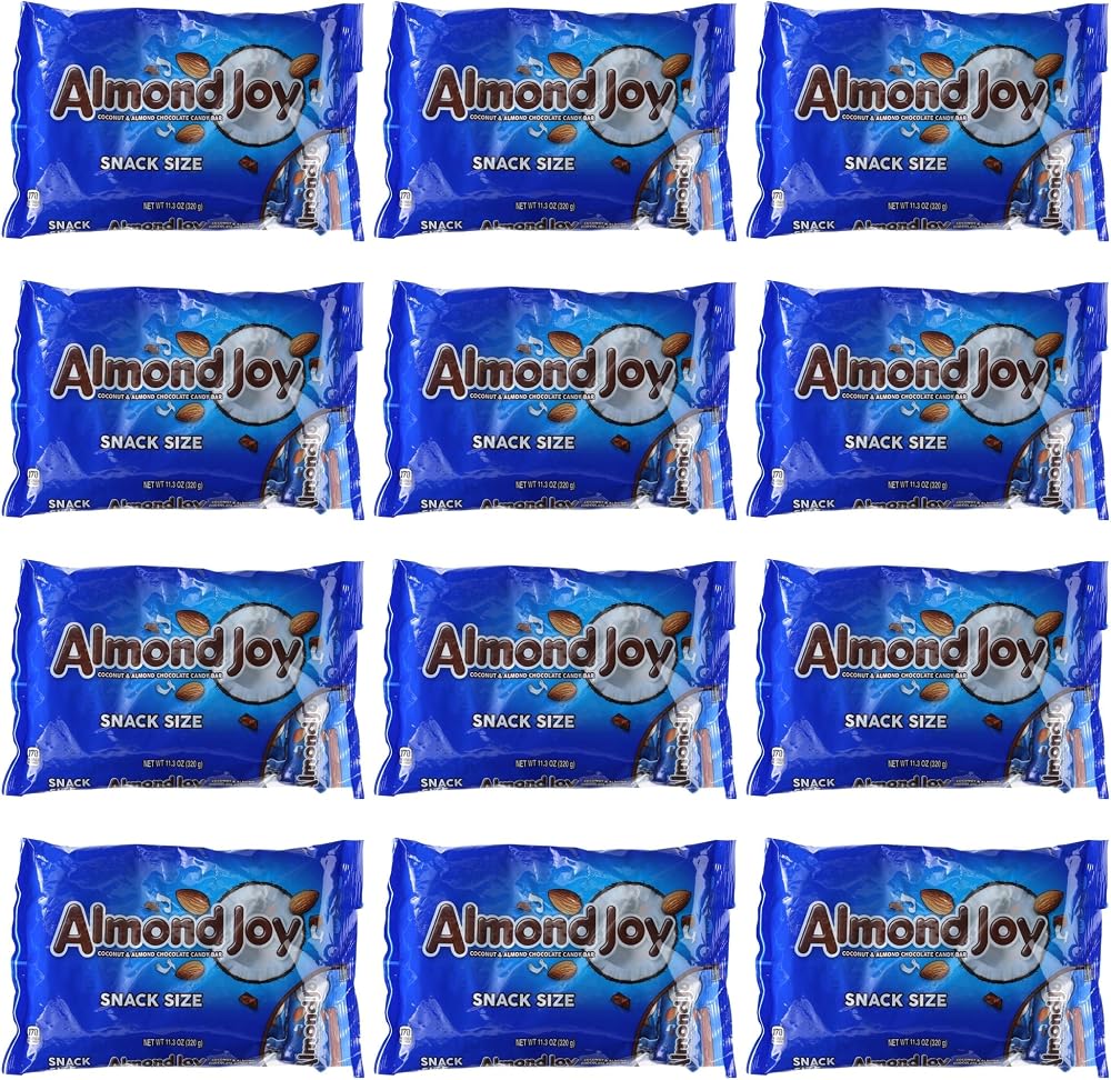 Almond Joy Snack Size Coconut Almond Candy 11.3 oz - Personal Care