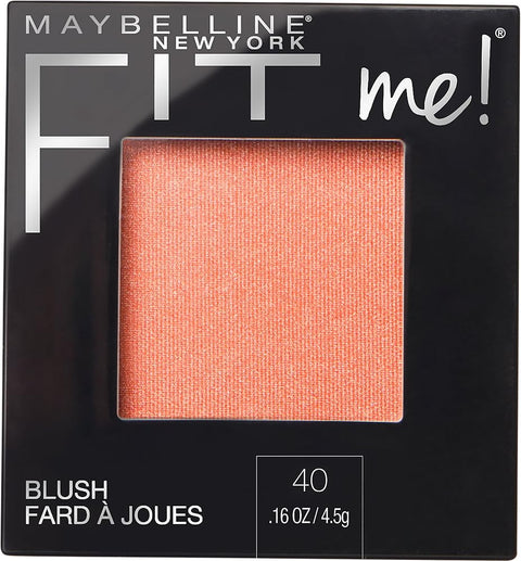 Maybelline New York Fit Me Blush, Peach, 0.16 Ounce
