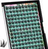 AMZGIRL Lash Clusters C Curl Manga Anime Lashes 10mm, Puppy - Image 1