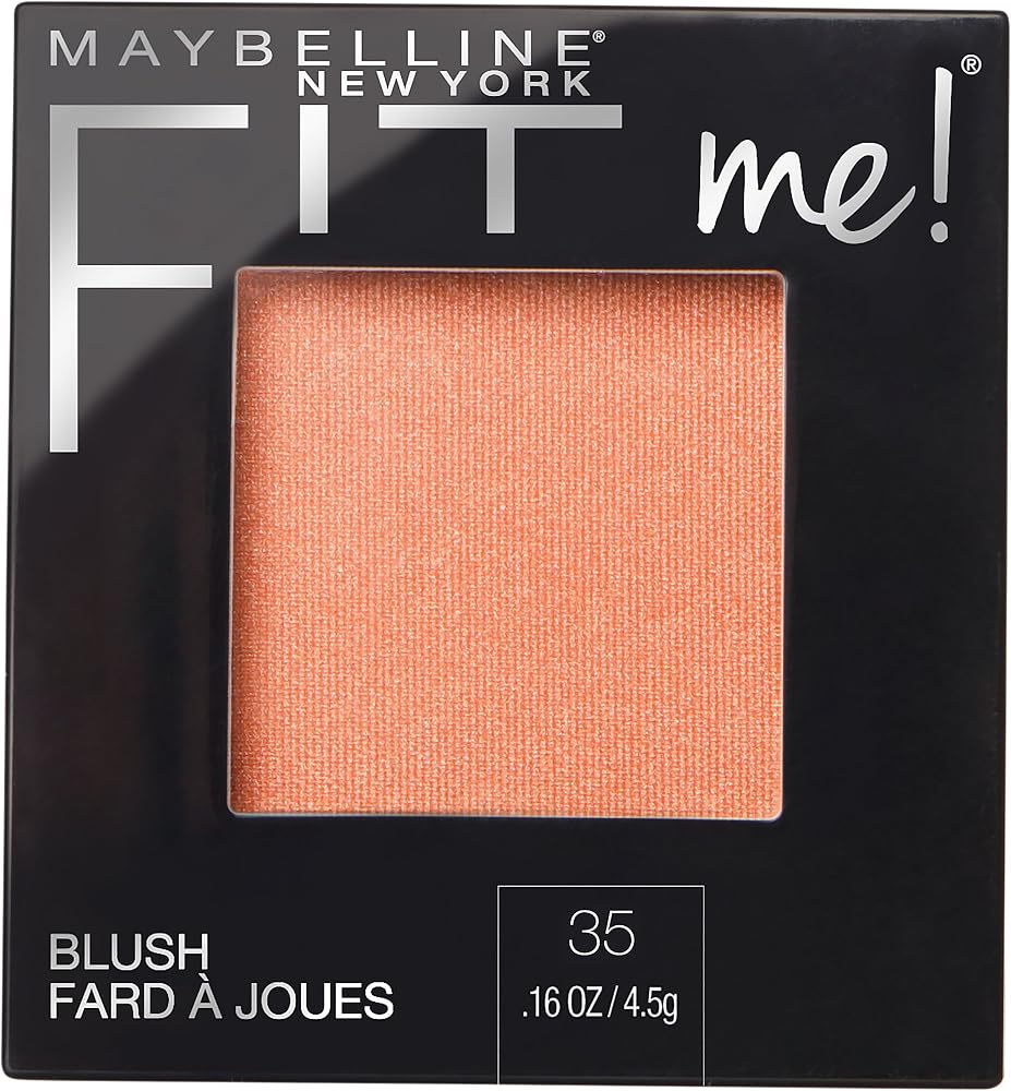 Maybelline New York Fit Me Blush, Coral, 0.16 Ounce