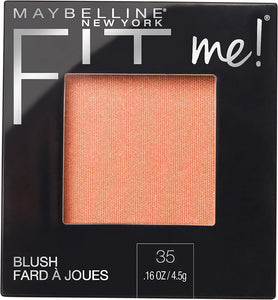 Maybelline New York Fit Me Blush, Coral, 0.16 Ounce