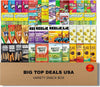 BIG TOP DEALS USA Variety Snack Box 48 Count Candy, Chips & Snack Assortment Care Package  - Image 1