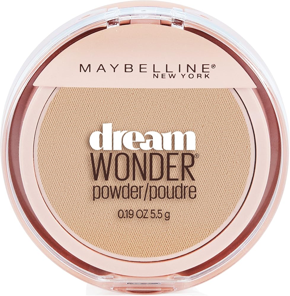 Maybelline New York Dream Wonder Powder Makeup, Sandy Beige, 0.19 oz.