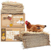 Eaton Pet and Pasture 10 Pack Nesting Pads for Laying Hens, 13 x 13 Inch - Image 1