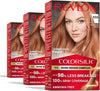 Revlon ColorSilk with Bond Repair Hair Color, 85B Strawberry Blonde, 3pk - Image 1