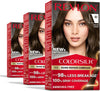 Revlon ColorSilk with Bond Repair Hair Color, 41 Medium Brown, 3pk - Image 1