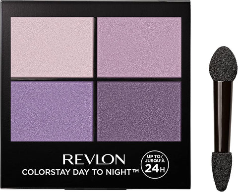 Revlon ColorStay Day to Night Eyeshadow Quad, 530 Seductive, 0.16 oz