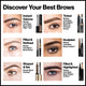 Revlon Color Stay Brow Fiber Filler, Long-wearing Volumizing Waterproof Eyebrow Gel, 301 0.23 fl. Oz, Blonde
