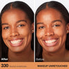 Maybelline New York Fit Me Dewy + Smooth Foundation, 330 Toffee, 1 Fl. Oz (Pack of 1) (Pac - Image 3