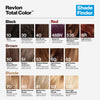 Revlon Permanent Hair Color, Permanent Hair Dye, Total Color with 100% Gray Coverage, Clean & Vegan, 50 Medium Natural Brown, 10.2 Oz (Pack of 3)