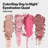 REVLON ColorStay Day to Night Eyeshadow Quad, 565 Pretty, 0.16 oz - Image 2