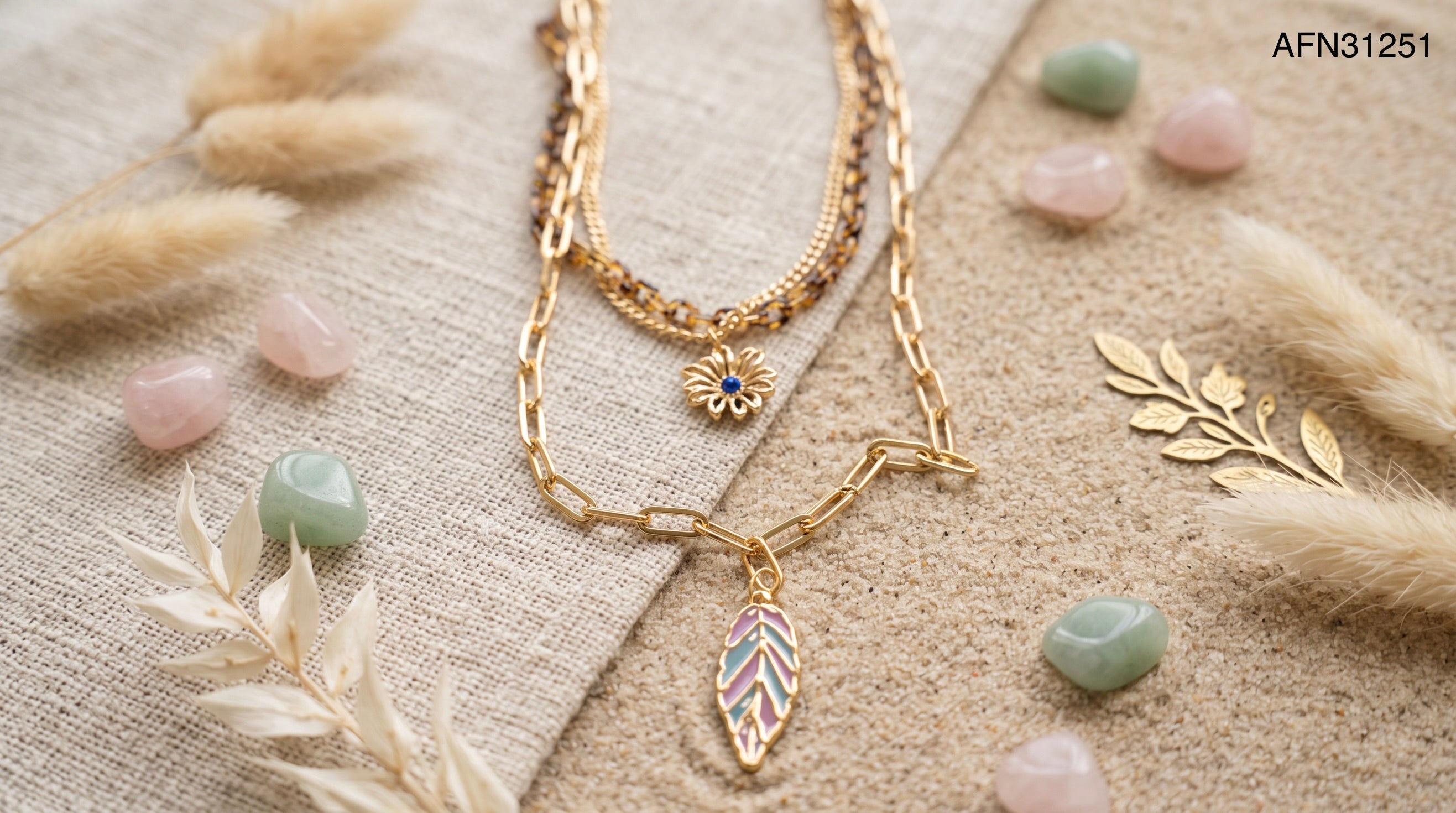 The Boho Garden Layered Set.