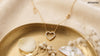 The L'Amour Open Heart Necklace.