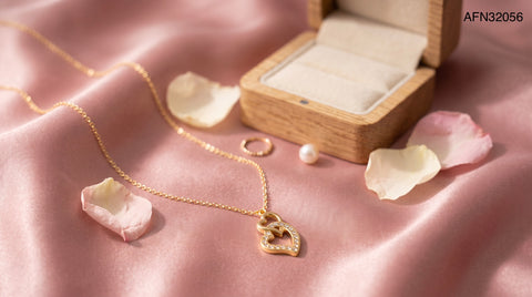 Two Hearts Necklace.