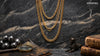 Pharaoh Stack Triple Chain Set.