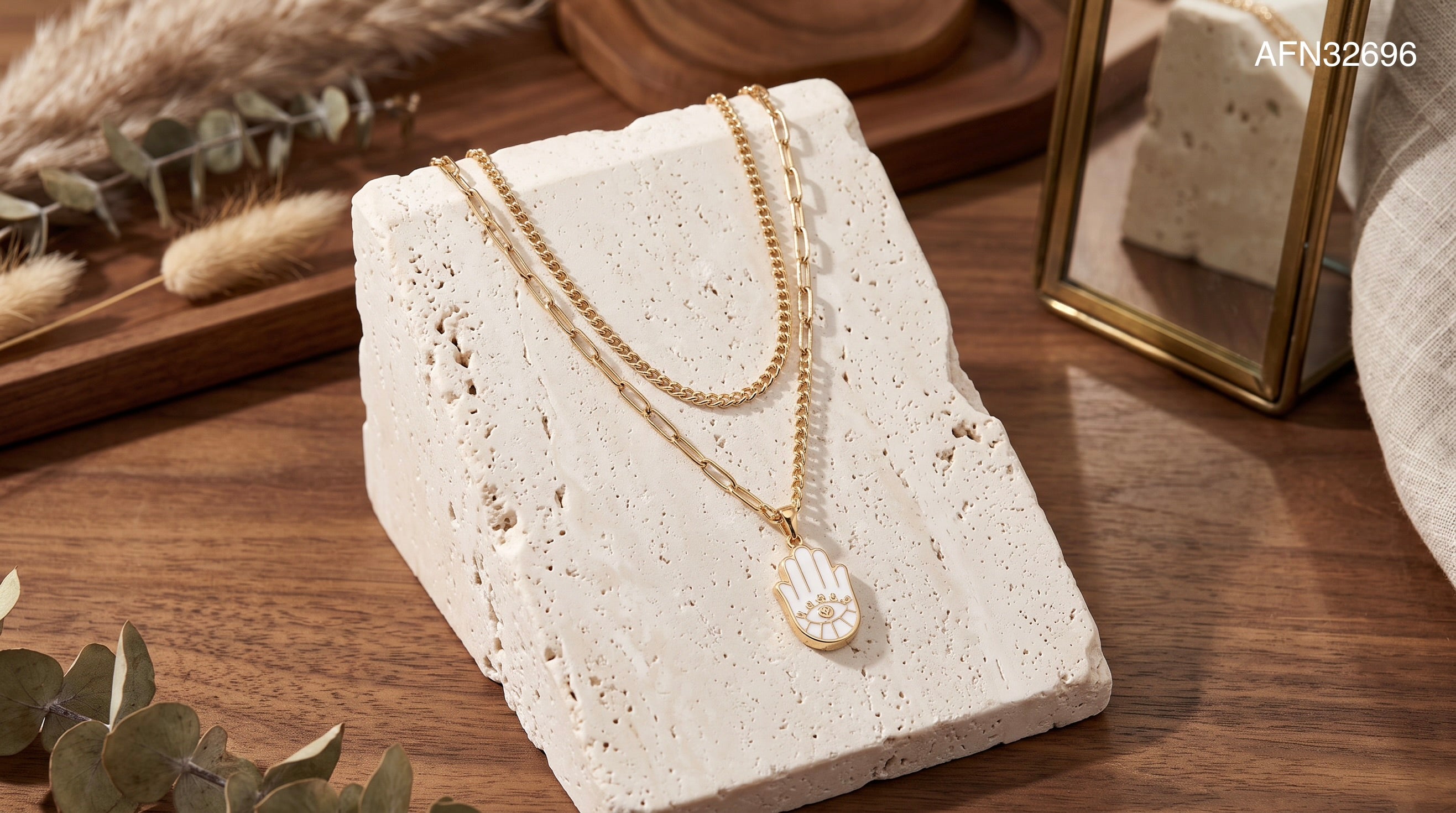 Protected Hamsa Triple Layer Set.