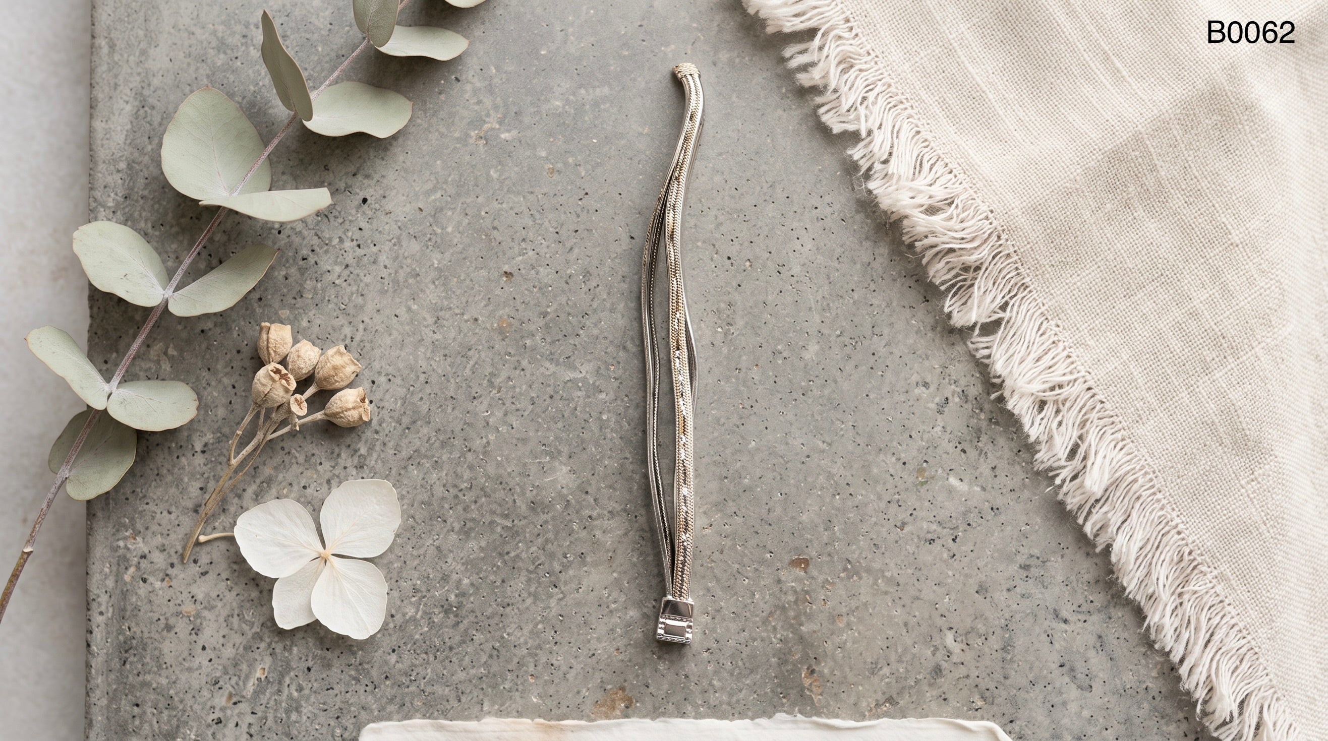 Golden Hour Crystal Suede Bracelet