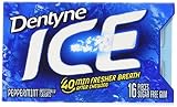 Dentyne Ice Gum Club Pack, Peppermint, 16 Pieces, 12 Count , 192 Pieces Total