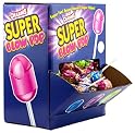 Charms Super Blow Pop Lollipops, Assorted Flavors, 100 Count, 7.69lb Box